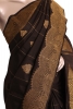 Pure Handloom Checks Turning Zari Kanjeevaram Silk Saree